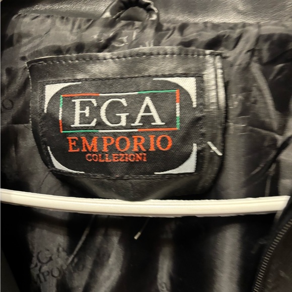 Men's Black Italian Leather Jacket - Picture 2 of 3